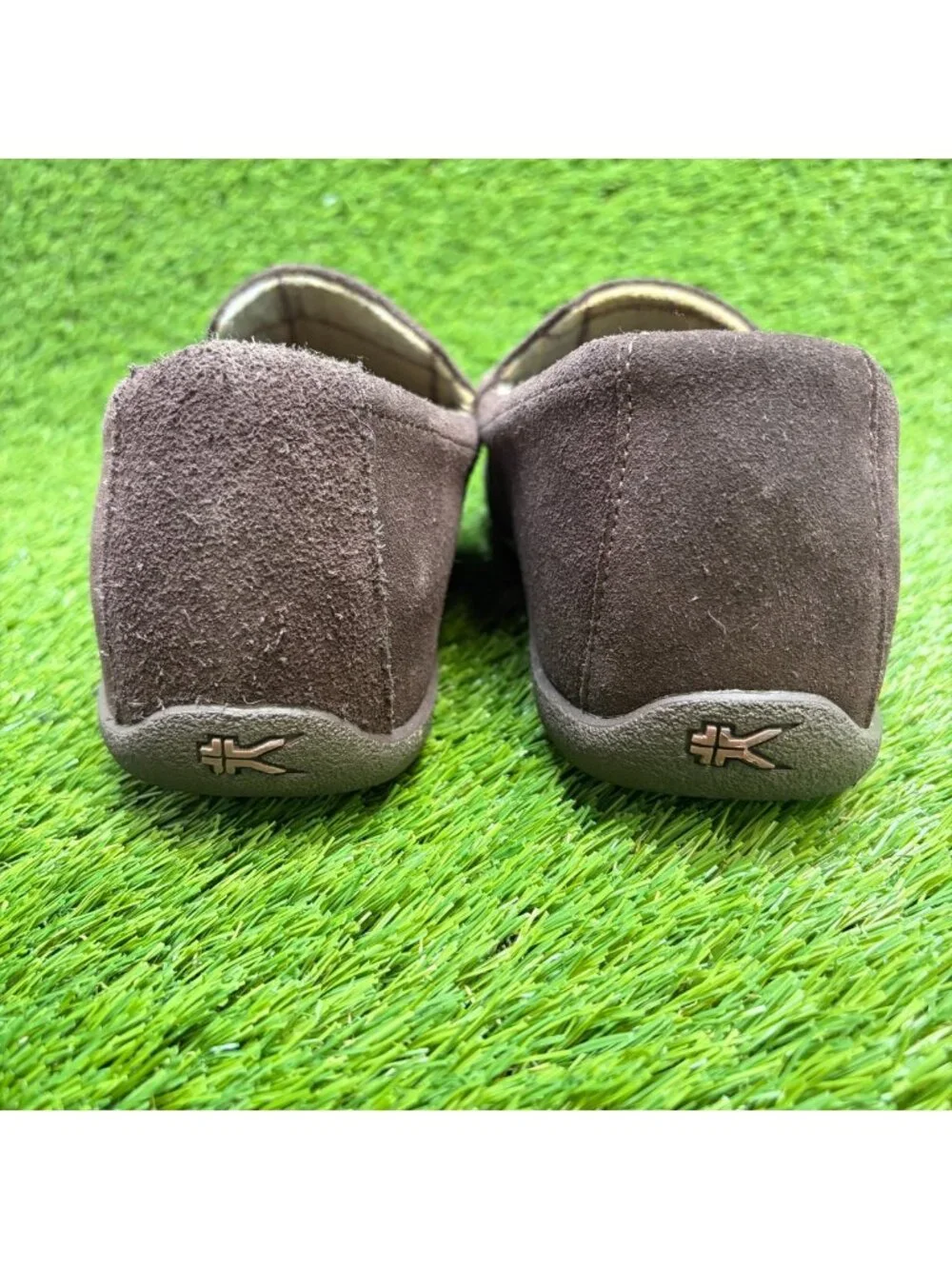 Kuru Loft Mens Size 11 Brown Casual Walking Moccasin Slip-On Slippers Shoes
